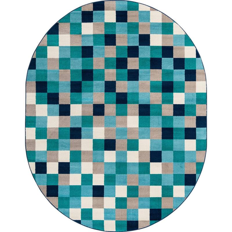 Contemporary Chorisia Collection Area Rug