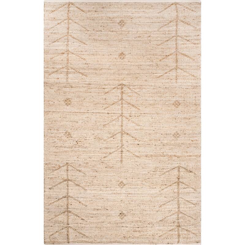 Amaranth Arrow Cotton/Jute Area Rug