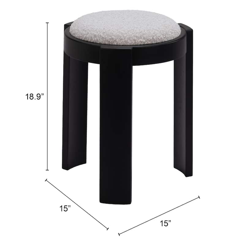 Banjul Ottoman Misty Gray
