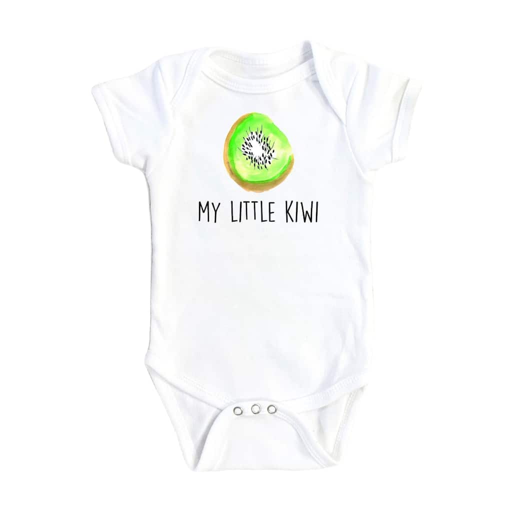 Kiwi Little - Baby Boy Girl Clothes Infant Bodysuit Funny Cute Newborn