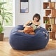 preview thumbnail 94 of 97, Avera Indoor Bean Bag with Vinyl Straps by Christopher Knight Home