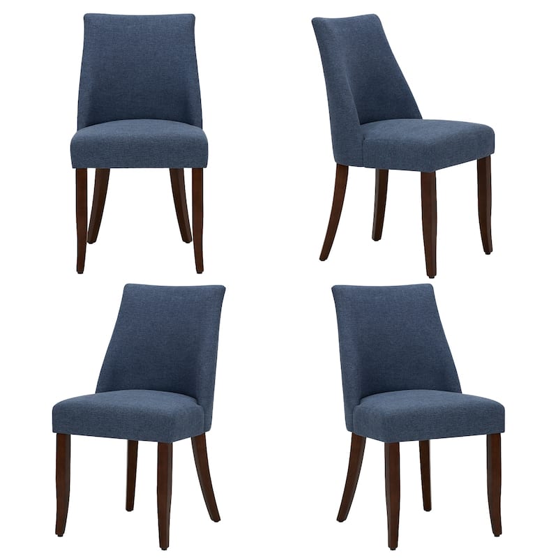 RENEWLINE Contemporary Dining Chair（Set of 2/4/6 - Upholstered Backrest & Wood Frame