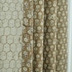 preview thumbnail 10 of 30, Fabdivine Handmade Pure Linen Fabric Eyelet Curtain Block Print Floral Drape