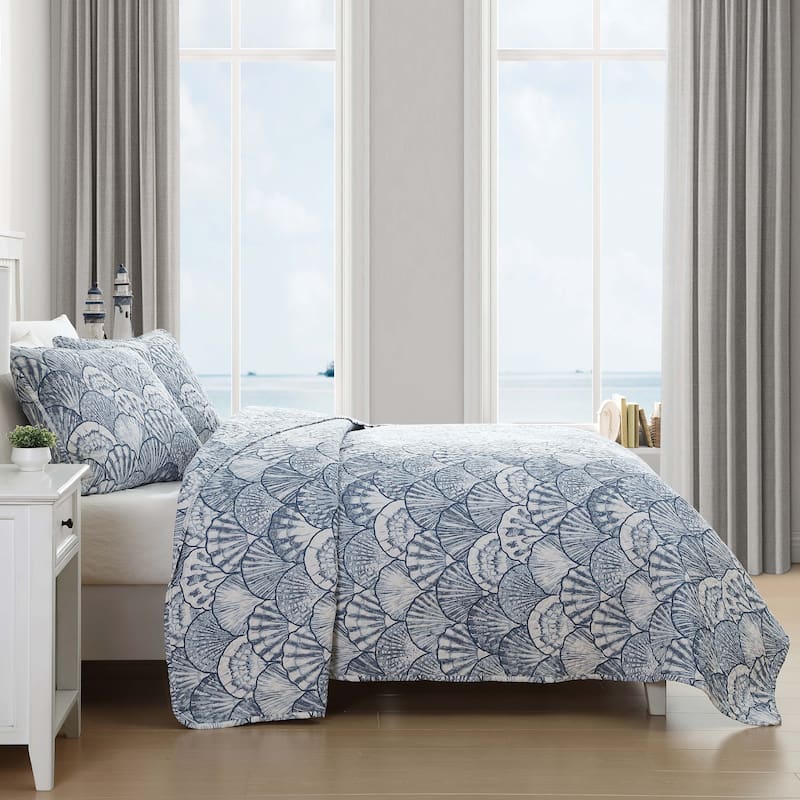 Caribbean Joe Coastal 3PC Quilt Set