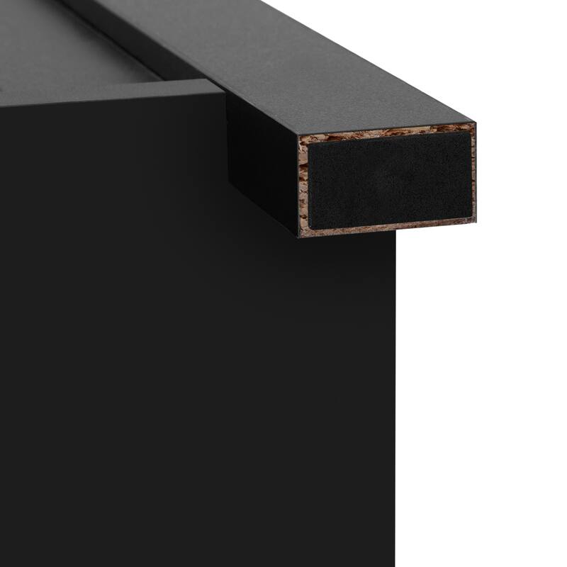 Rossetta 55'' Contemporary-Industrial Style Multi-Purpose Use Sideboard Buffet Cabinet with Adjustable Shelves