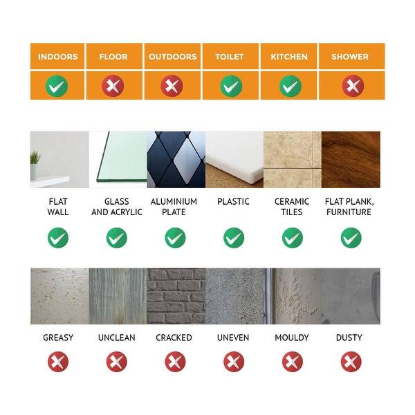 Walplus Santa Rosa Pistachio Green Light Grey Stencil Tile Stickers