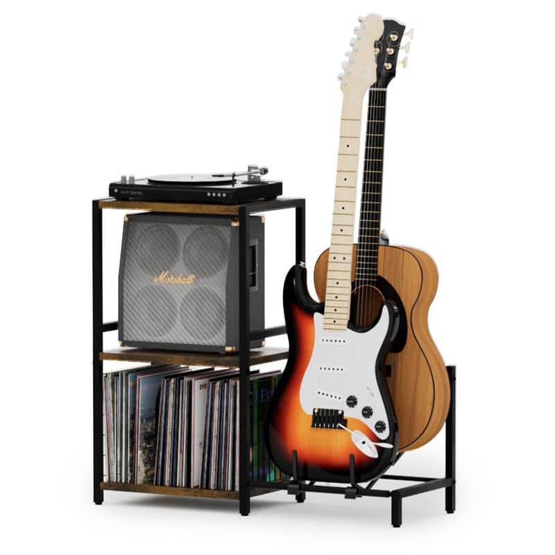 Record Player Stand - 11.8 x 31.5 x 27.6 inches