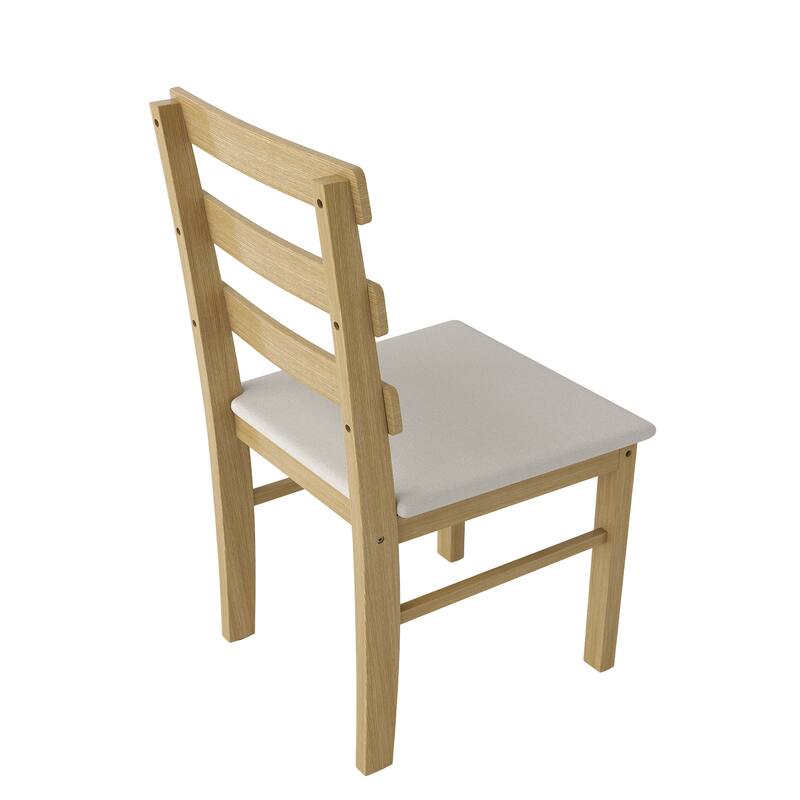 For Dining Room Living Room Dining Chair Scandinavian Style Three Horizontal Back Chairs Home Dining Room Chairs