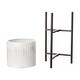 preview thumbnail 15 of 20, Glitzhome Modern Metal 3-piece Plant Stand Set