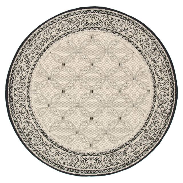 SAFAVIEH Courtyard Laurene Waterproof Patio Backyard Rug