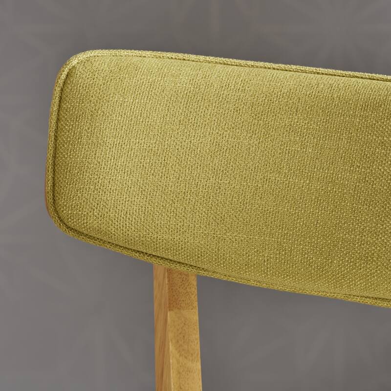 Christopher Knight Home Abrielle Mid-Century Modern Fabric Dining Chair