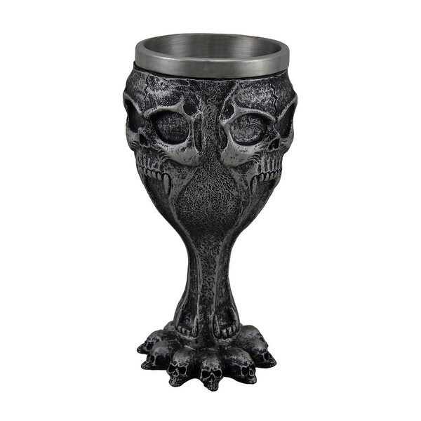 metal drinking goblets
