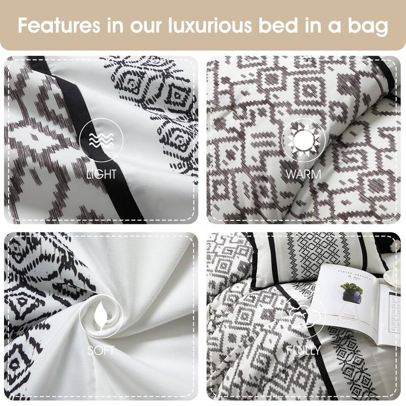 Nanshing Trina Embroidered 7-Piece Comforter Set