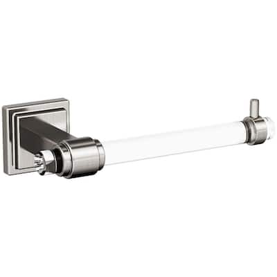 Amerock Glacio Wall Mounted Euro Toilet Paper Holder