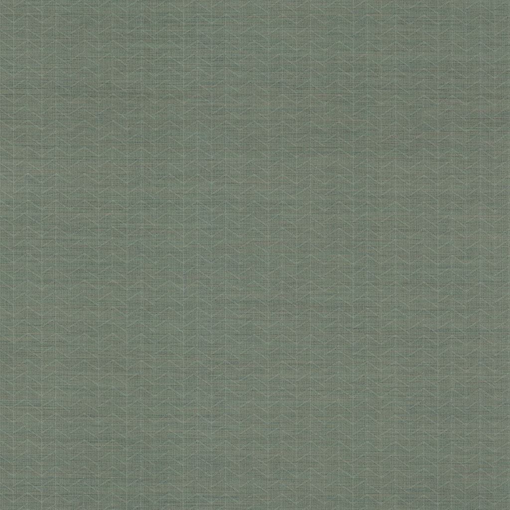 Warner Magnitude Dark Green Chevron Wallpaper