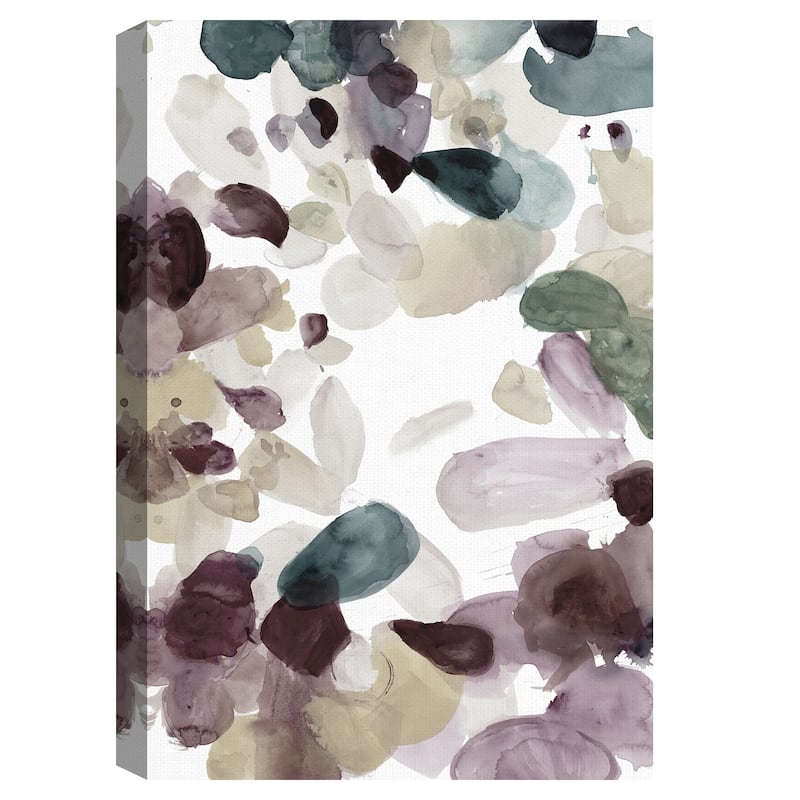 Butterfly Dance in Neutral D by Allyson Fukushima Canvas Art Print