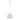 Alicante 76" Height Ceiling Fixture, Milk White - 15.5  x  14.125 x 15.5