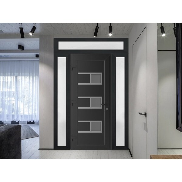 VDOMDOORS Manux 8933 | Front Door Exterior Door | Steel | Frame