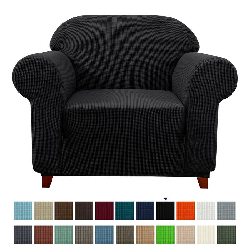 Subrtex 1-Piece Sofa Cover Stretch Soft Couch Loveseat Slipcover