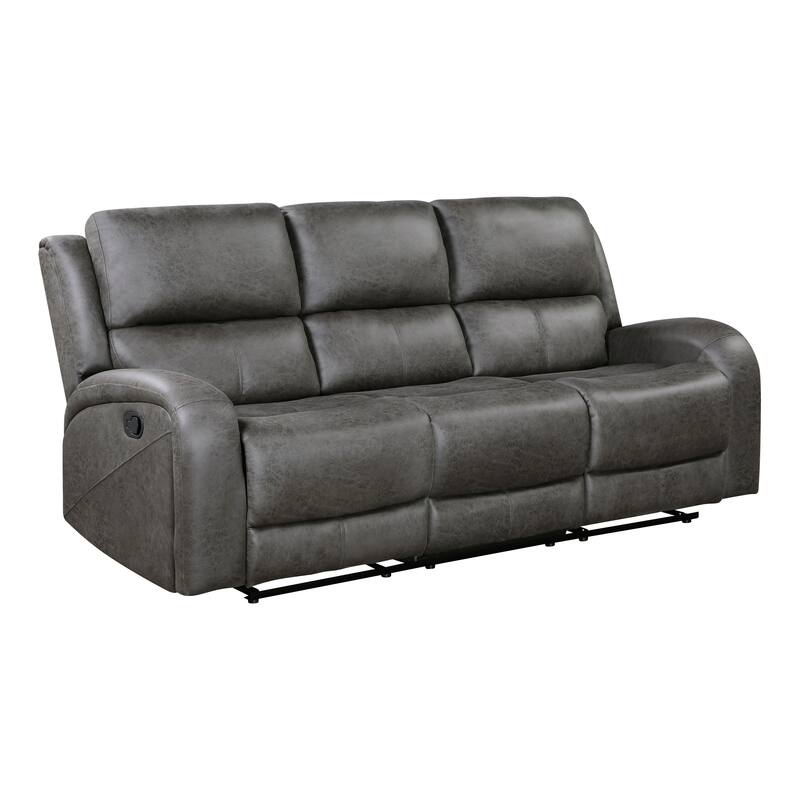 Fremont & Park Mabel Polished Microfiber 3-Piece Manual Reclining Sofa Set