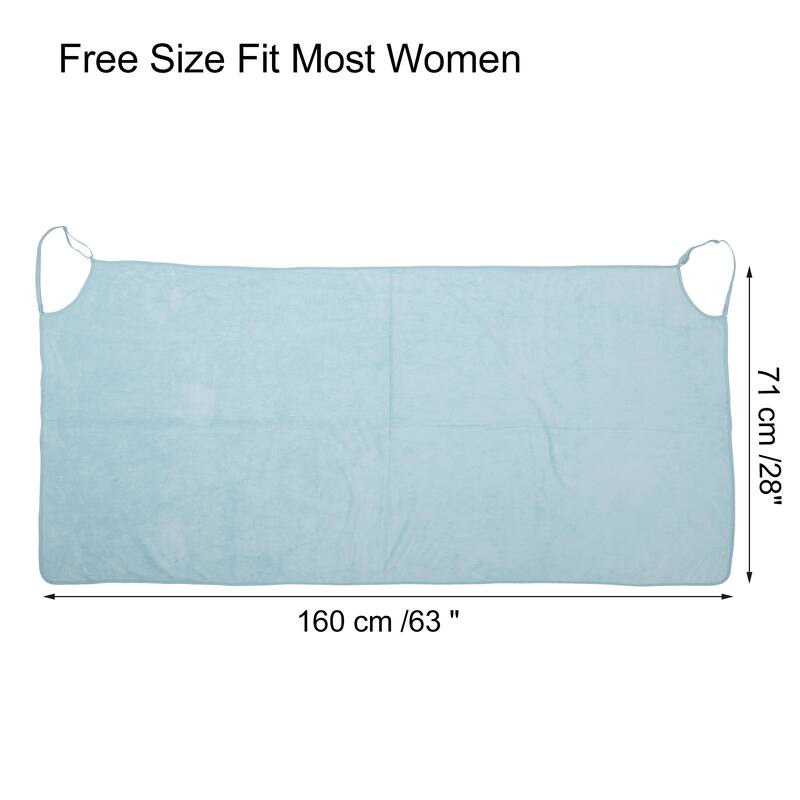 Bath Wrap Towel for Women Towel Robe Adjustable Shoulder Strap Bath Wrap