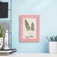 preview thumbnail 62 of 138, Nature Printed Ferns IX -Framed Print w/glass-Cherry Red