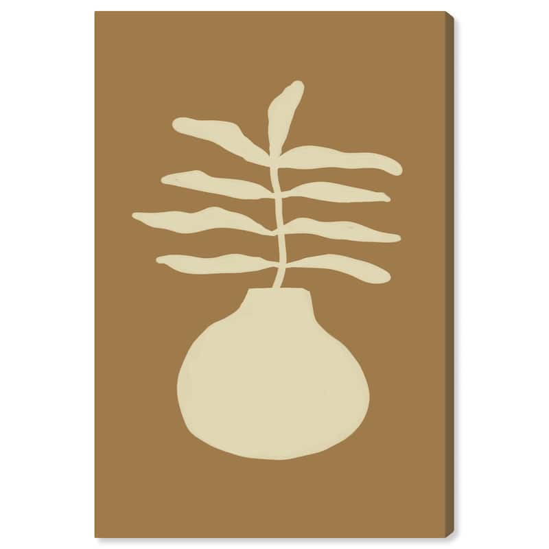 Wynwood Studio Canvas Floral and Botanical Organic Produce Brown and Modern & Contemporary Wall Art Canvas Print