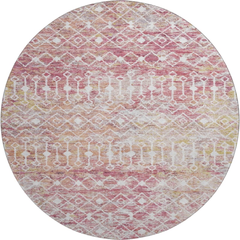 Premium Washable Super Soft Boho Trellis Mayfield Rug