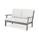 preview thumbnail 10 of 9, Trex Outdoor Furniture Yacht Club Deep Seating Loveseat Stepping Stone / Natural Linen