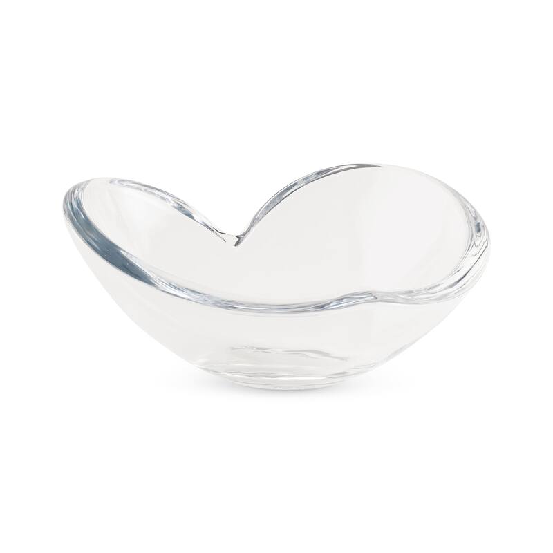 Nambe Glass Heart Bowl - 8.5” L x 8.5” W x 5” H