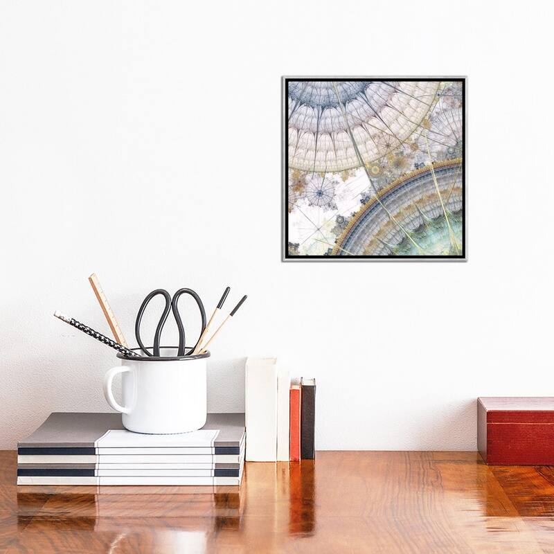 iCanvas "Clockworks I" by James Burghardt Framed