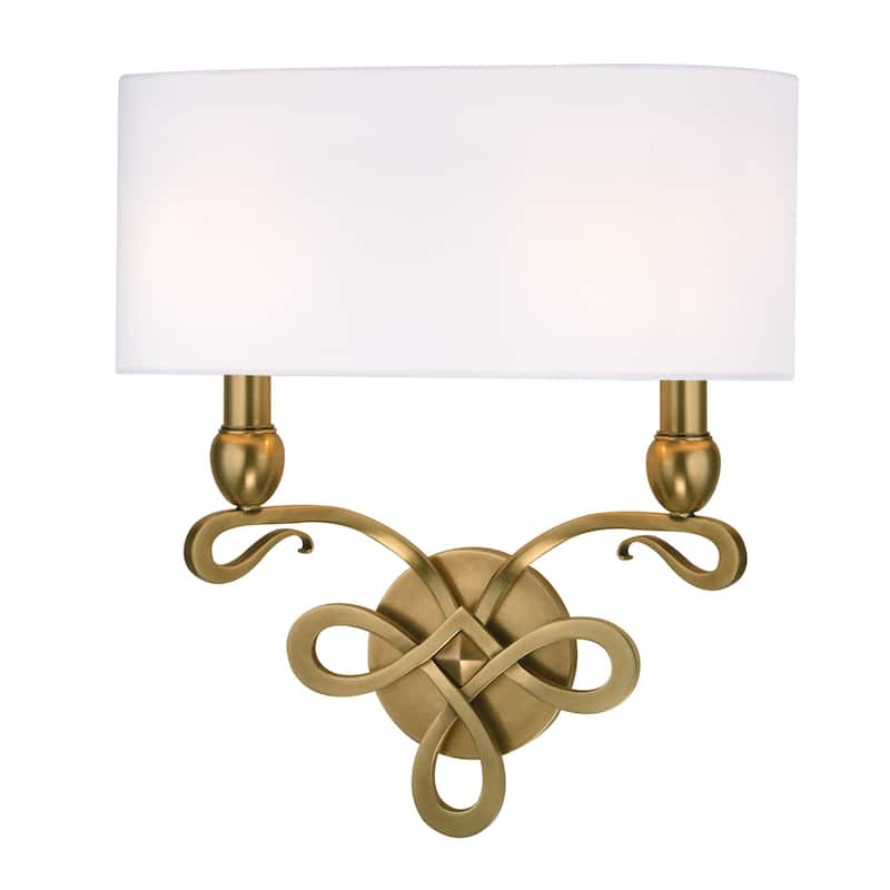Hudson Valley Lighting Pawling 2 Light 17" Tall Wall Sconce