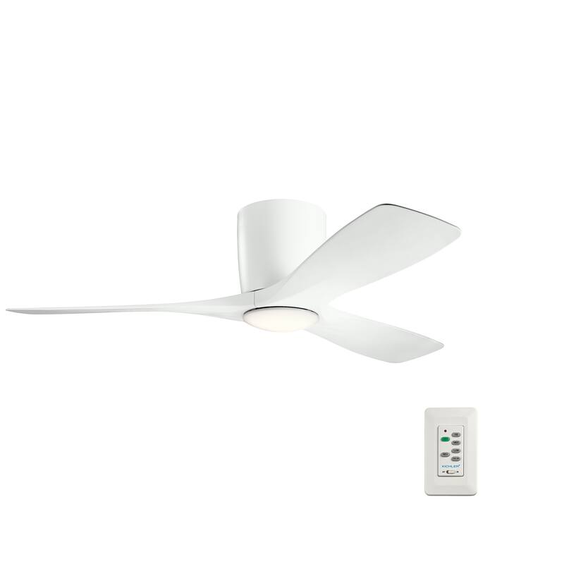 Kichler Lighting Volos 48 in. Integrated LED Flush Mount Ceiling Fan