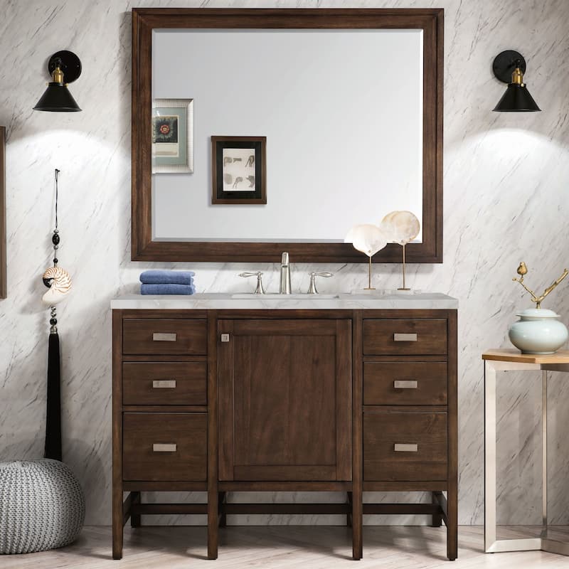 James Martin Vanities E444-V48-3VSL Addison 48" Single Basin Wood