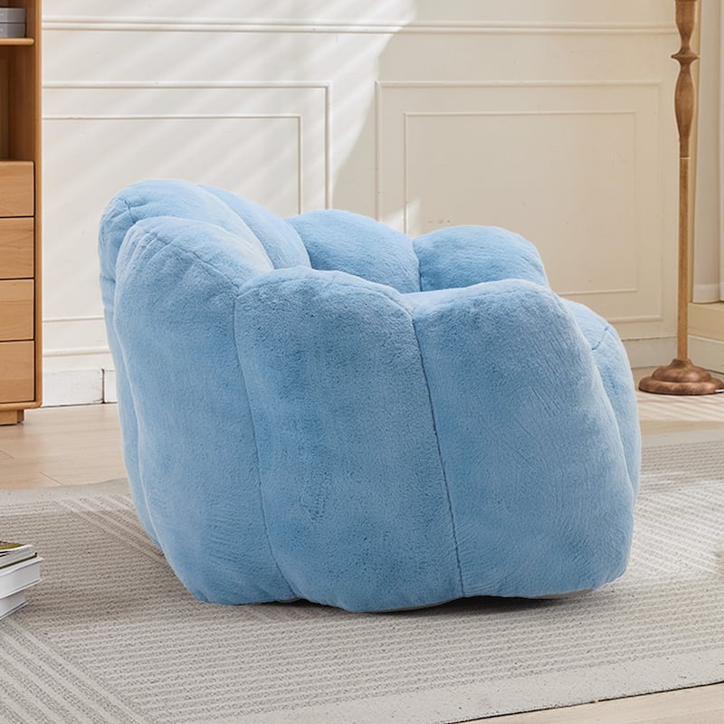 Adult Bean Bag Sofa with Pull Ring can be Easily Moved Suitable for Various Environments Such as Living Room, Bedroom, etc.