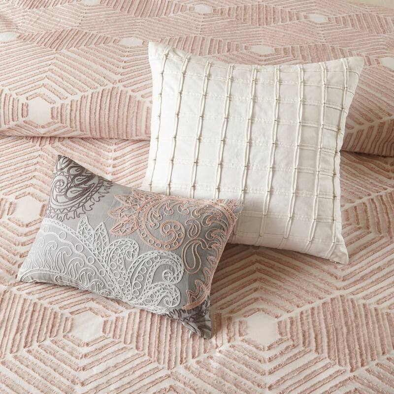 GDF Studio - Ellipse Cotton Jacquard Comforter Set