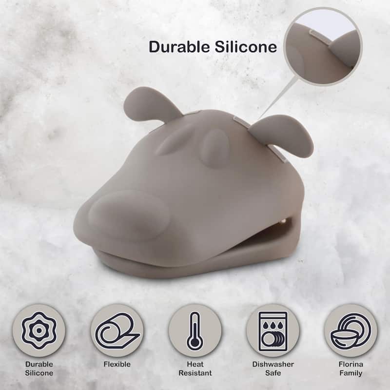 Durable Silicone Dog-Shaped Oven Mitt Florina by Amercook