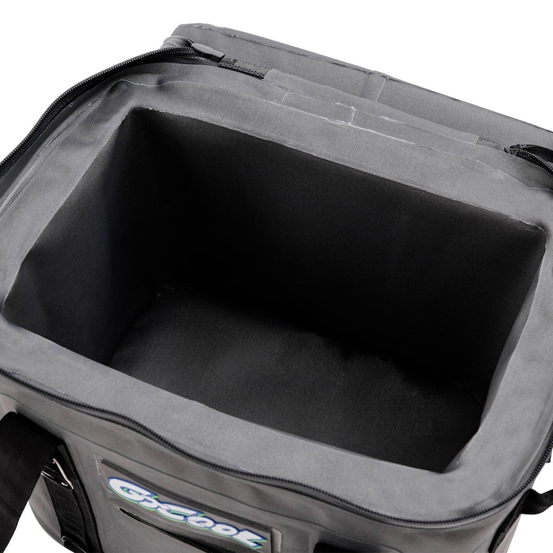 Gymax Insulated Lunch Box Lunch Bag 24-Can Soft Cooler Bag