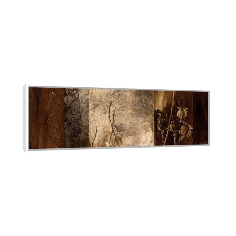 iCanvas "Copper's Edge II" by Linda Thompson Framed Canvas Print - 16x48 - White