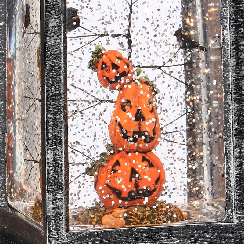 11.5" LED Triple Pumpkin Lantern USB