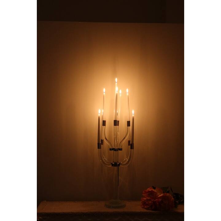 Candelabra with Silver/Gold Tip (2 Sizes)