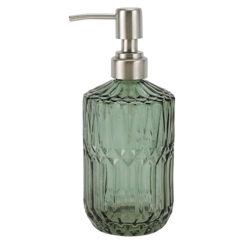 Simple Cylindrical Soap Pump Dispenser for Bath 450ml 1 Pcs
