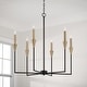 preview thumbnail 2 of 3, Avant 6-Light Chandelier - 29"W x 30.50"H
