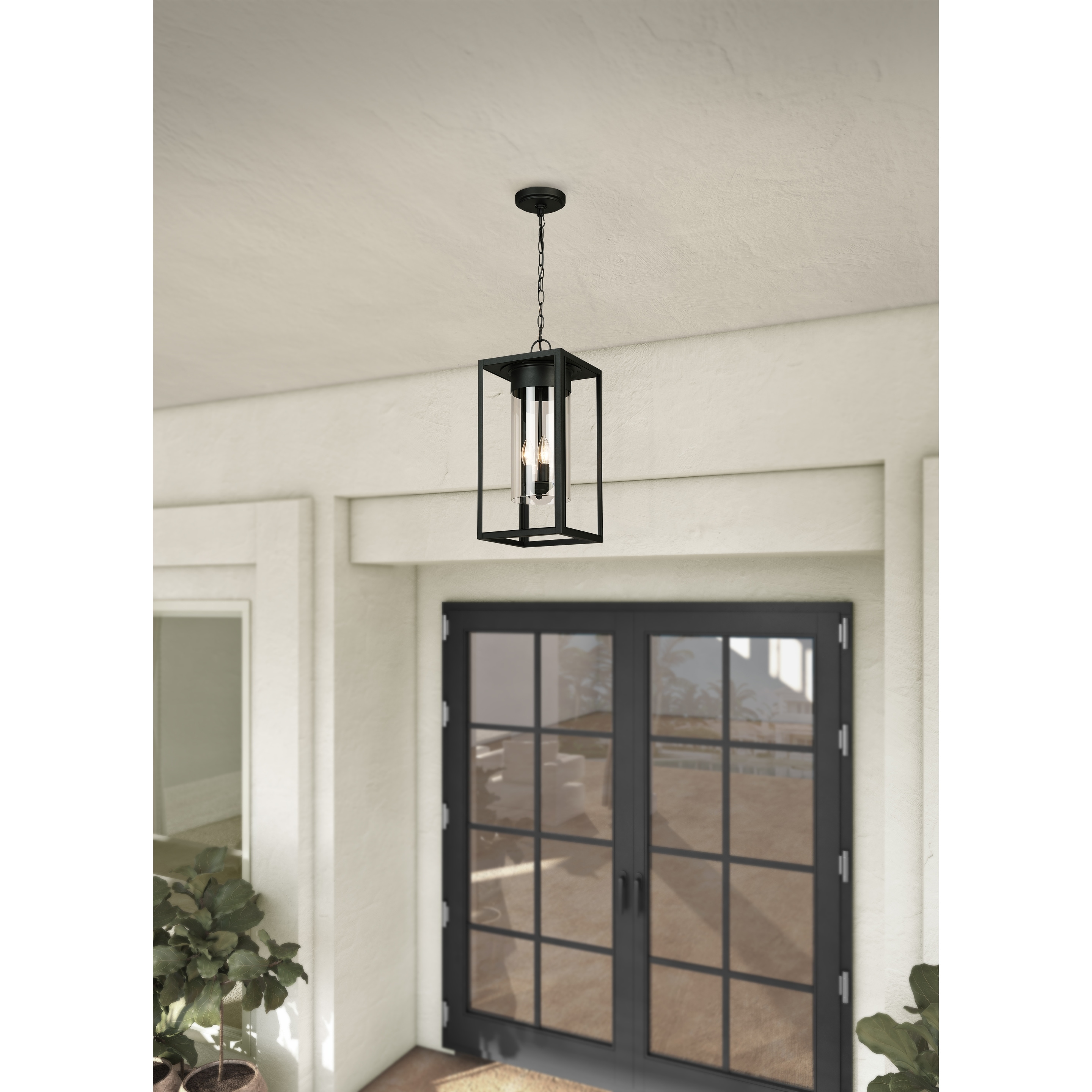 Eglo Walker Hill 20-inch Outdoor Pendant in Oil-Rubbed Bronze - On Sale -  Overstock - 27386038