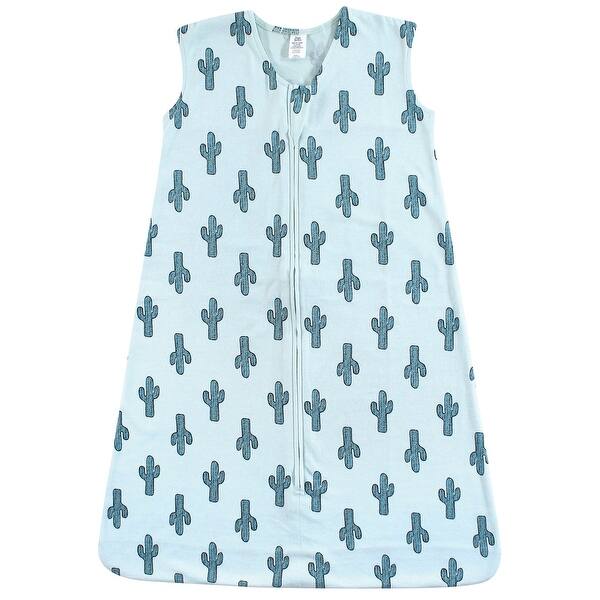 slide 1 of 1, Yoga Sprout Baby Boy Sleeveless Jersey Cotton Sleeping Bag, Sack, Blanket, Cactus 0-6 Months - Cactus