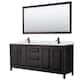 Option Dark Espresso / Giotto Quartz Top / Matte Black