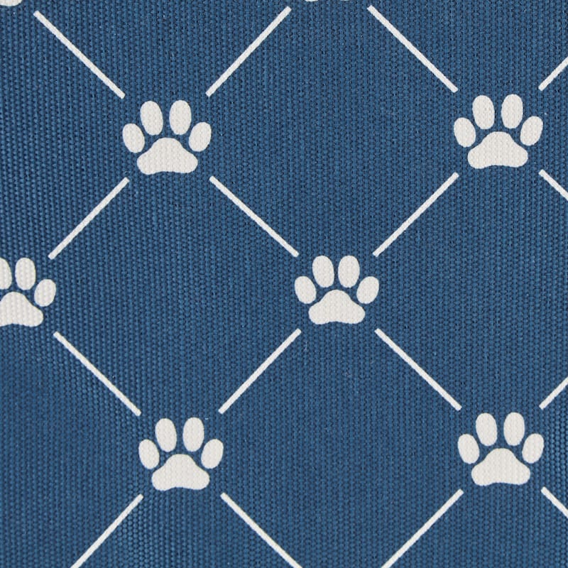 Bone Dry Polyester Pet Bin Trellis Paw
