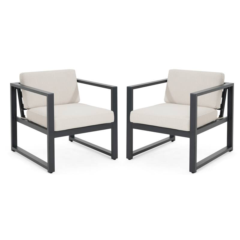 Navan Outdoor Patio Club Chair (Excluding the table)