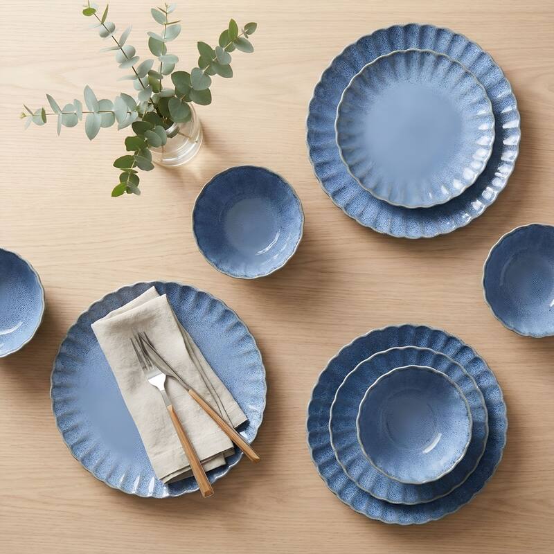 Frill Reactive 12 Pc Dinnerware Set