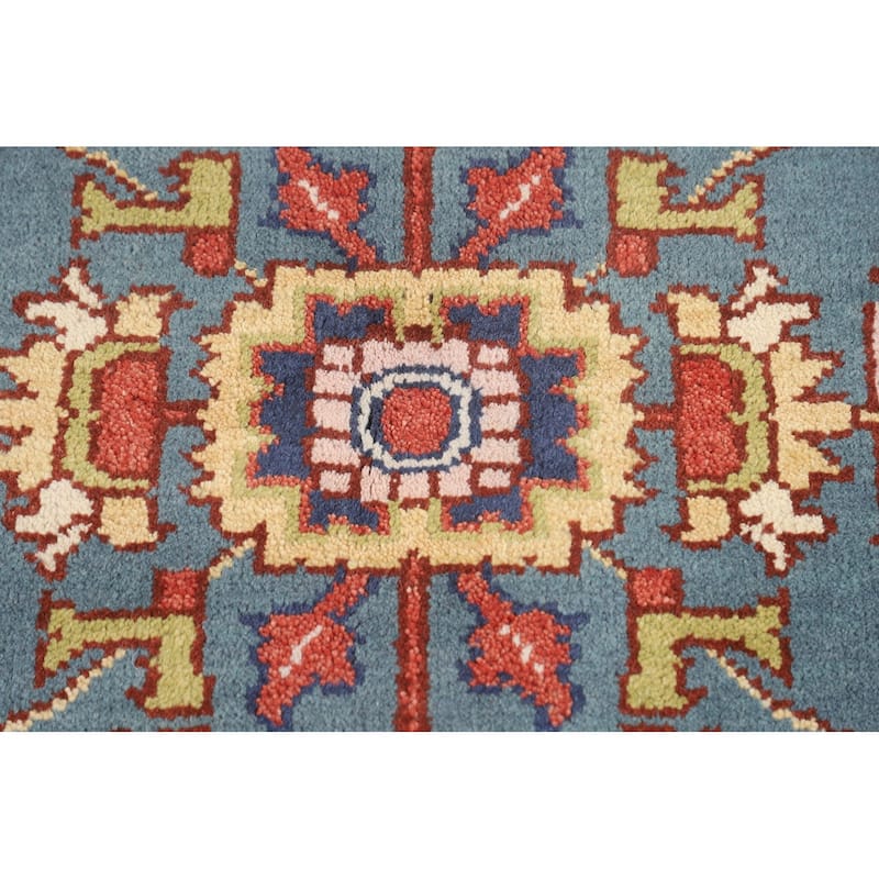 Oushak Oriental Foyer Rug Handmade Wool Carpet - 4'0"x 5'11"